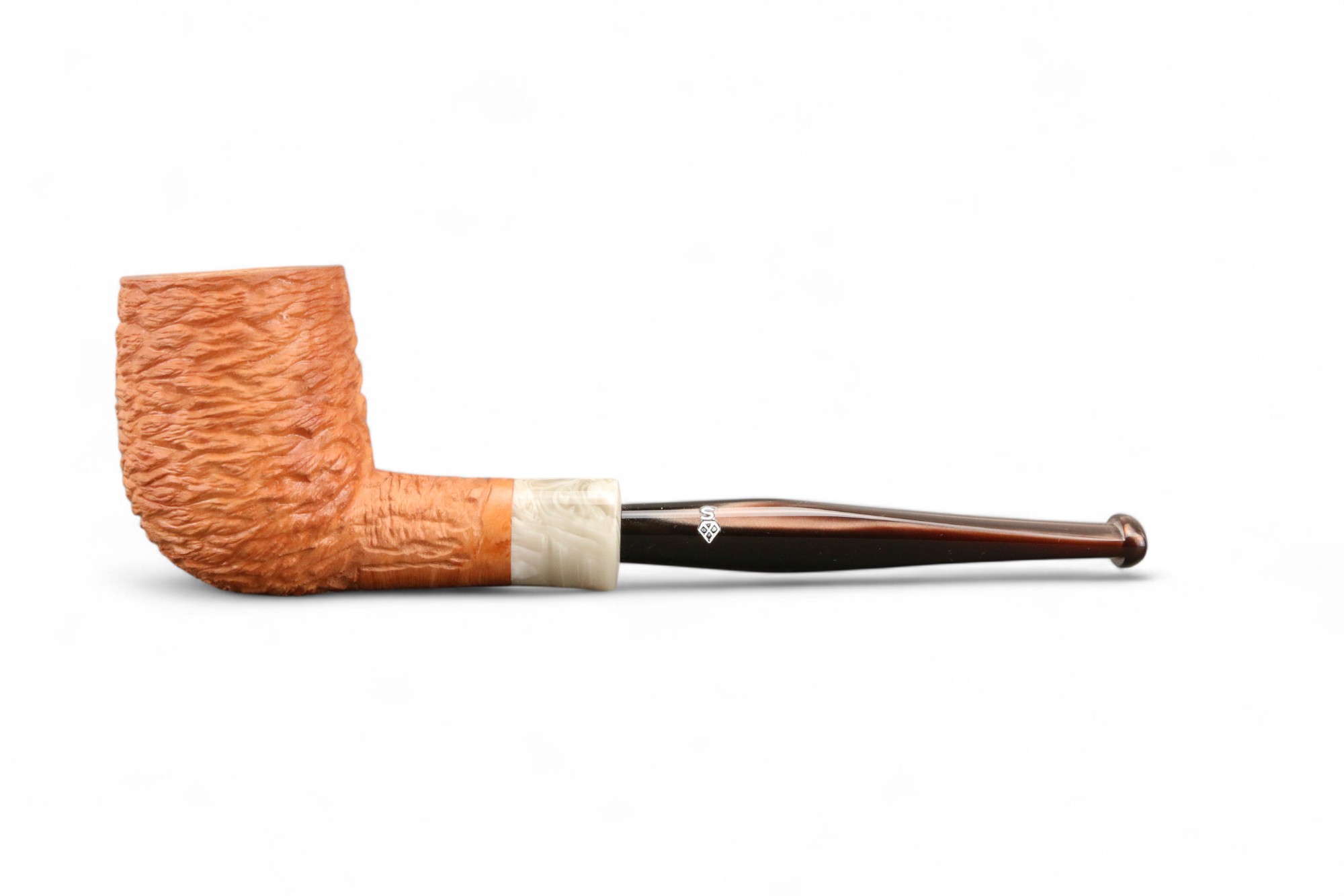 Pipa Santambrogio Billiard Rusticata Naturale