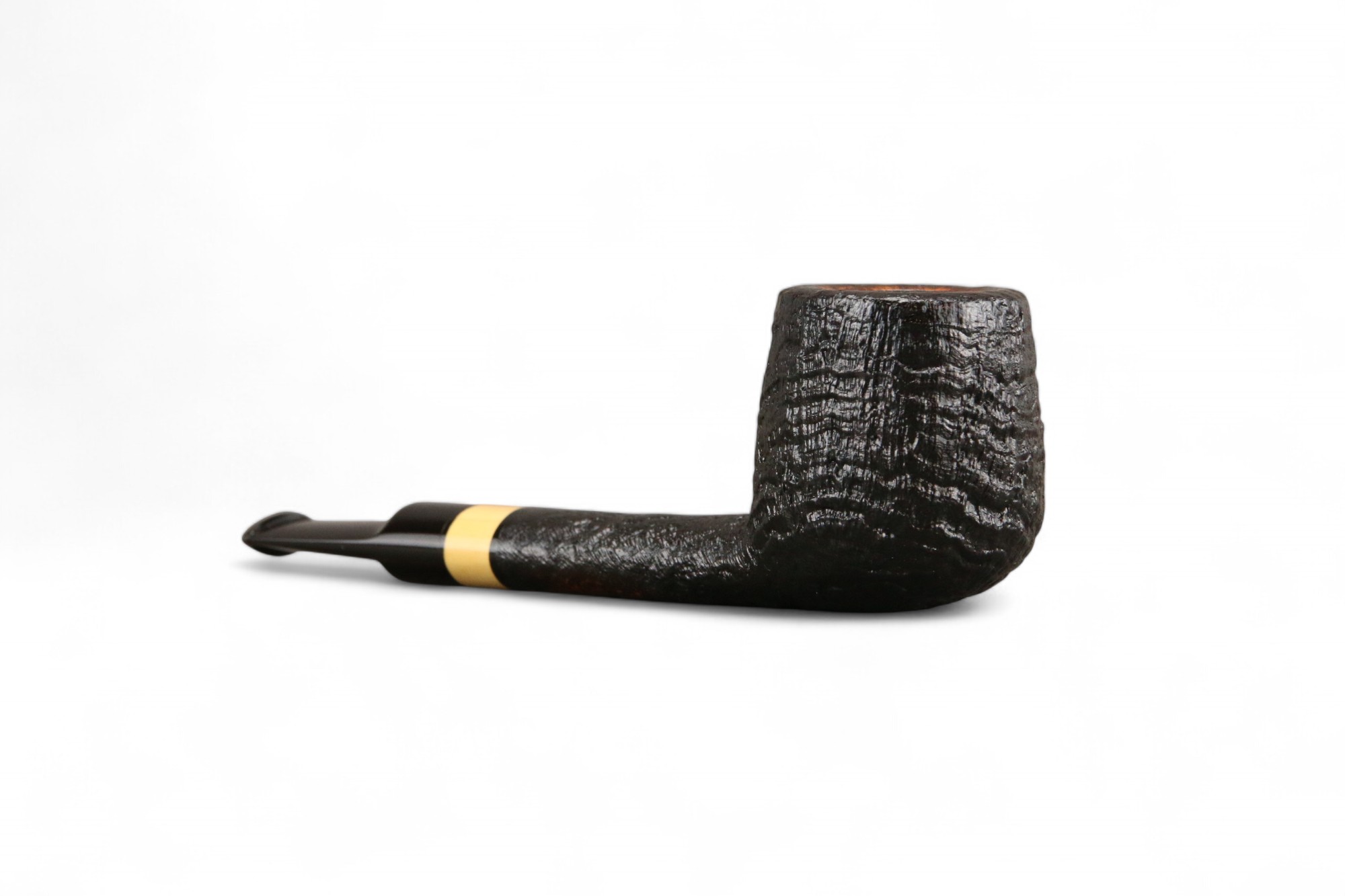 Pipa Balefire Stage Billiard Sabbiata Nera GH Zhang design - immagine 3