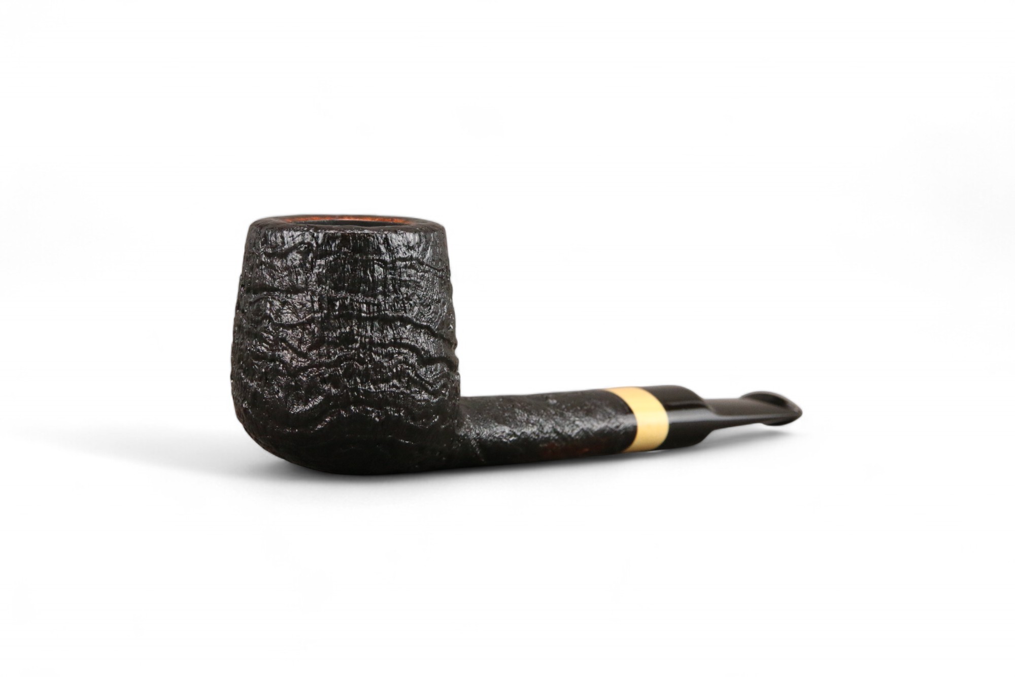 Pipa Balefire Stage Billiard Sabbiata Nera GH Zhang design - immagine 4