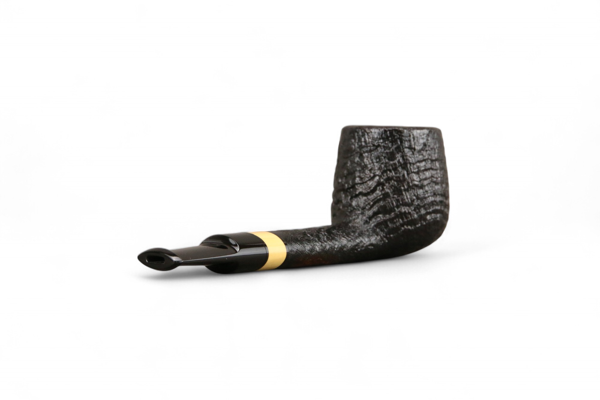 Pipa Balefire Stage Billiard Sabbiata Nera GH Zhang design - immagine 6