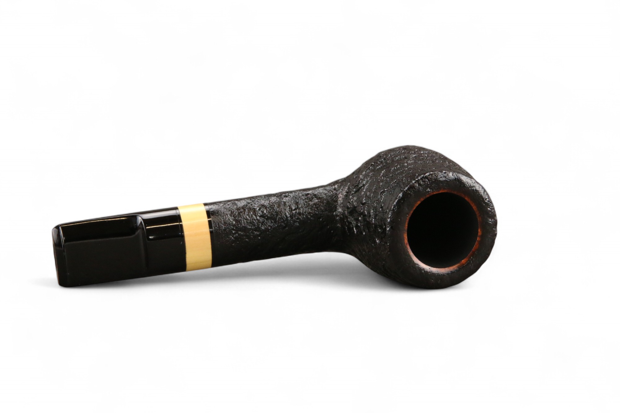 Pipa Balefire Stage Billiard Sabbiata Nera GH Zhang design - immagine 7