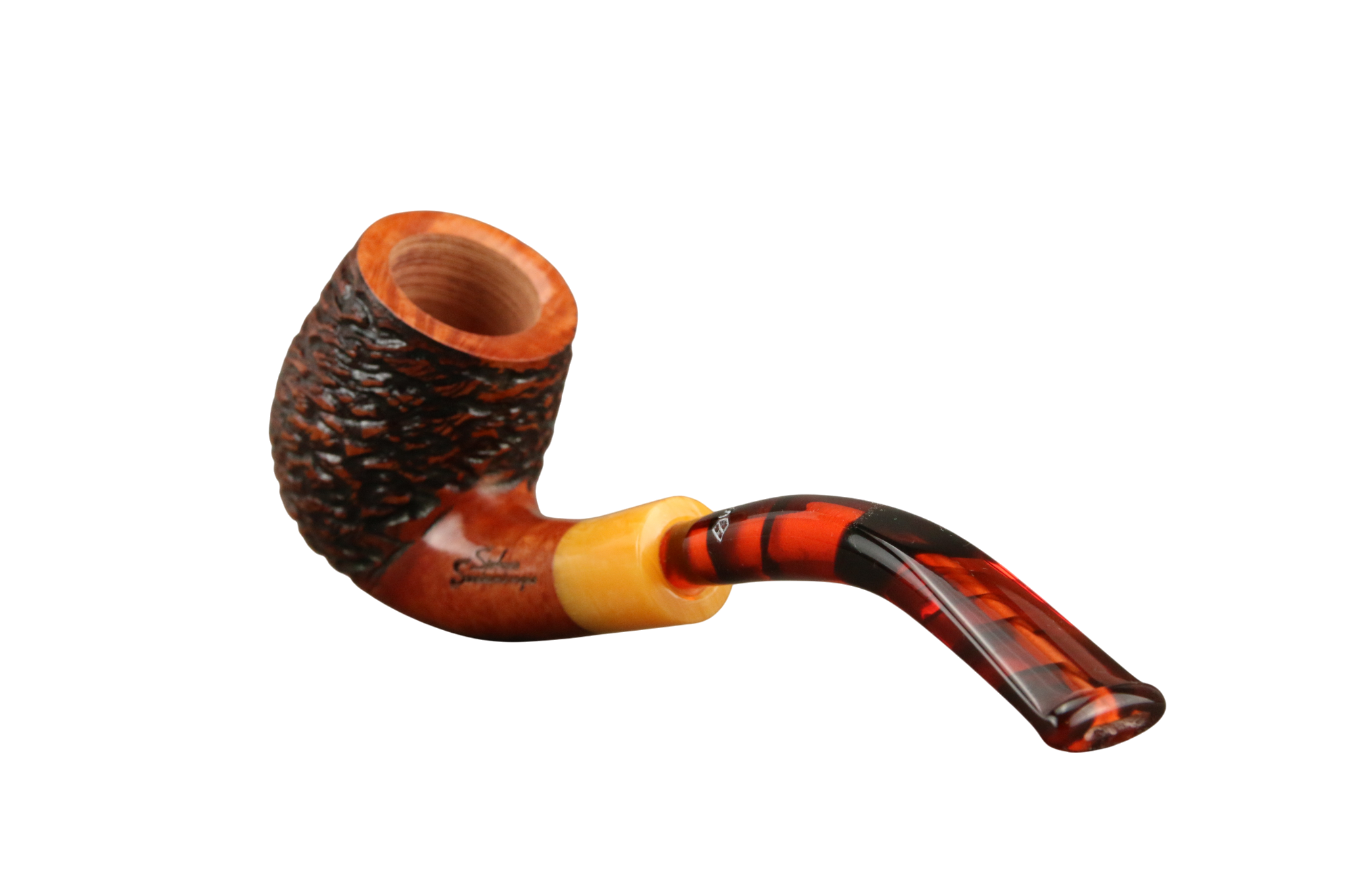 Santambrogio Bent Billiard Rusticata - immagine 5