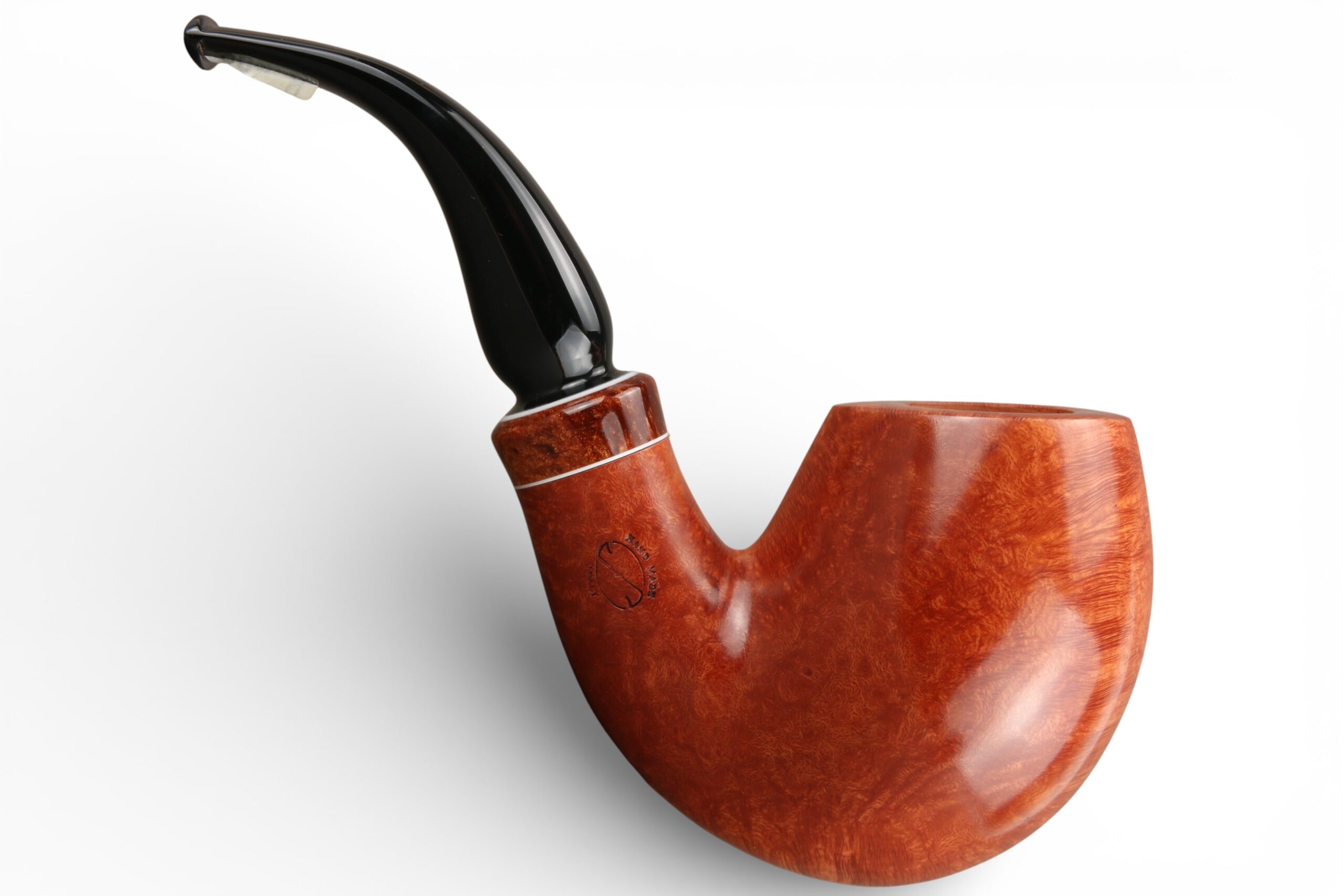 Amorelli Pipe 3 Stelle Elaborata Full Bent - immagine 4