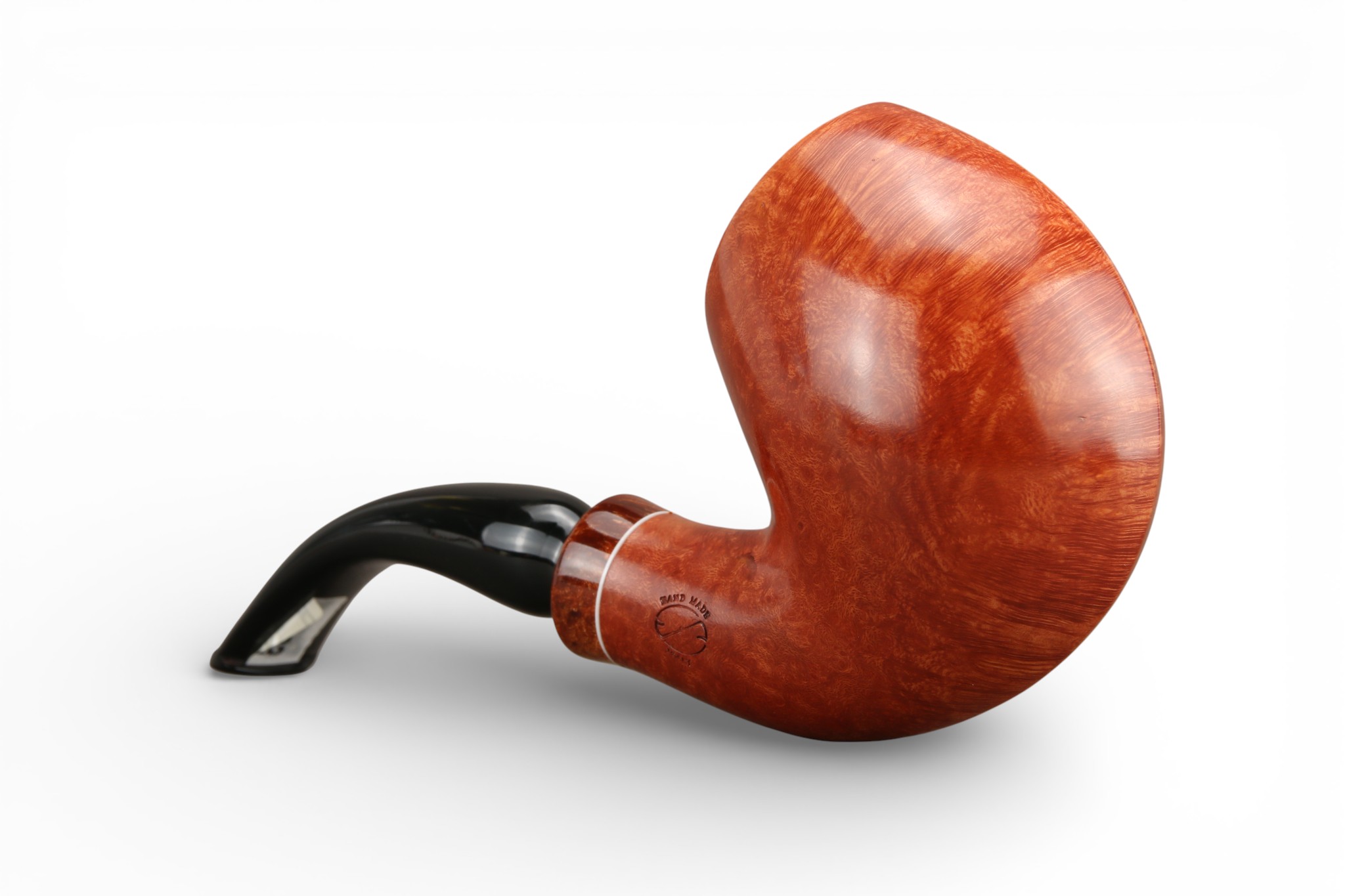 Amorelli Pipe 3 Stelle Elaborata Full Bent - immagine 5
