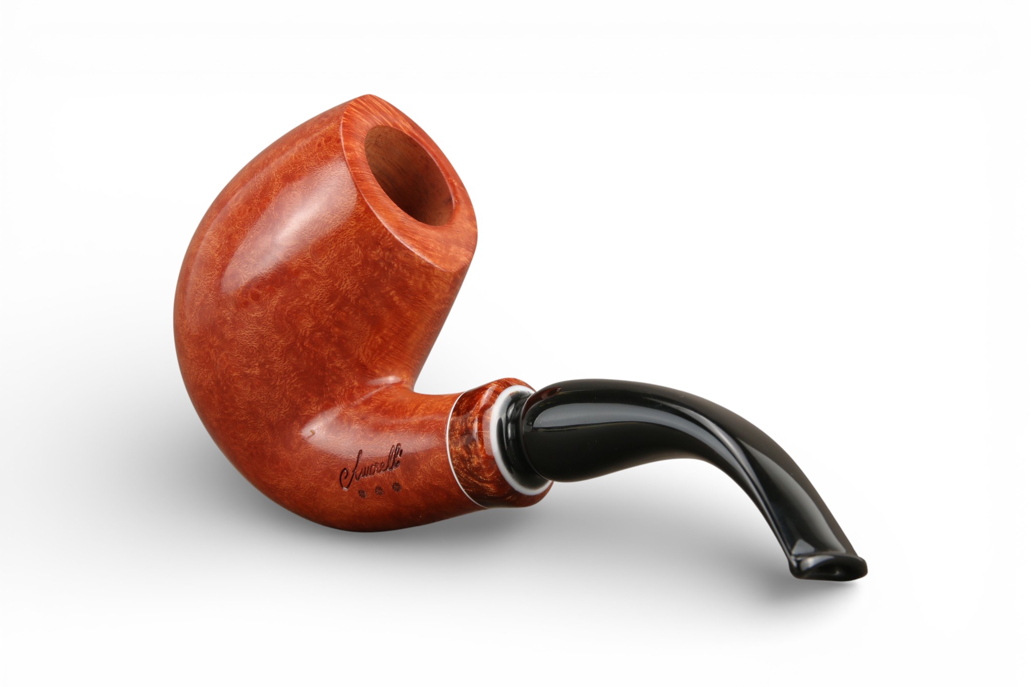 Amorelli Pipe 3 Stelle Elaborata Full Bent - immagine 7
