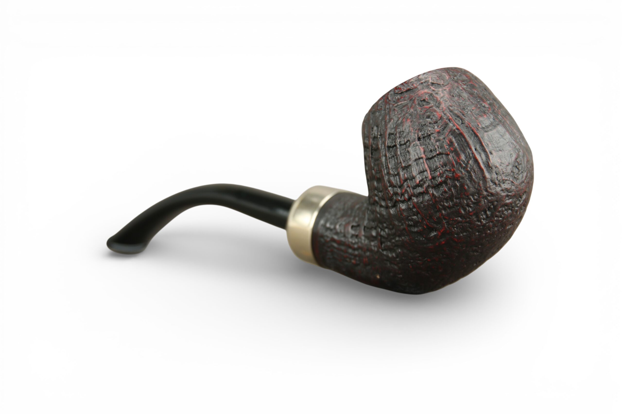 Pipa Myway Wise Man Bent Apple Army Sabbiata Nera - immagine 3