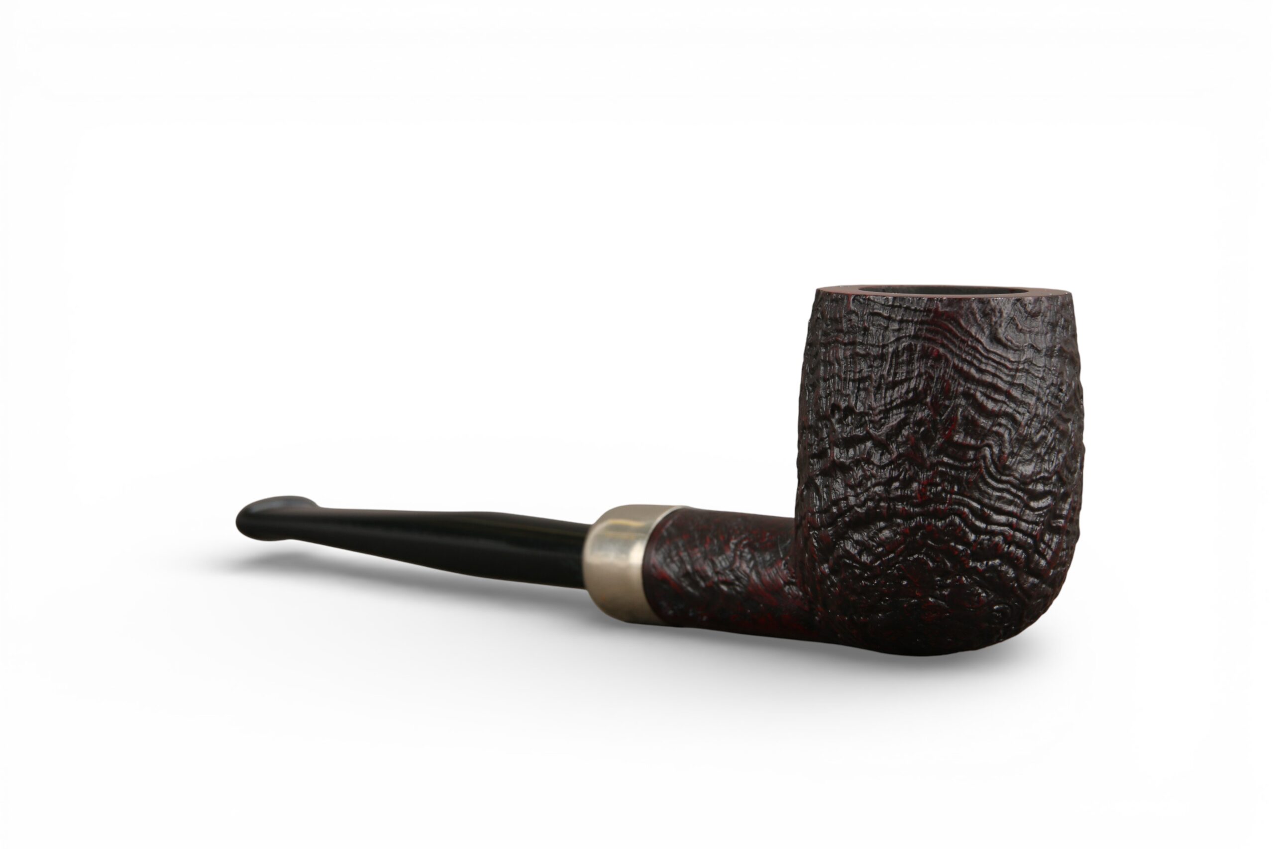 Pipa Myway Wise Man Billiard Army Sabbiata Nera - immagine 3