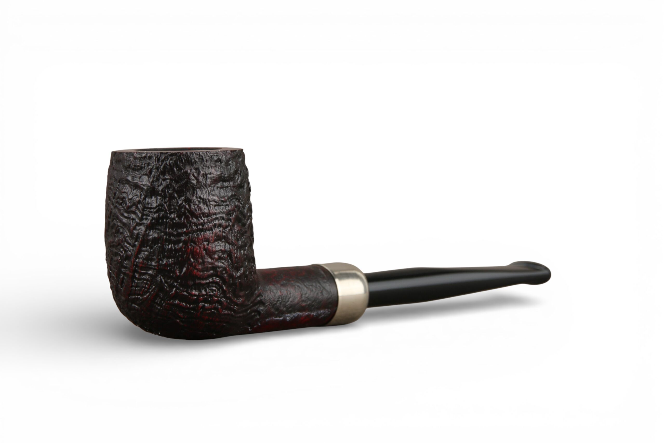 Pipa Myway Wise Man Billiard Army Sabbiata Nera - immagine 4